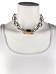Alexander Wang Double Lock Chain Necklace