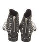 Alexander Wang Leather Studded Accents Boots