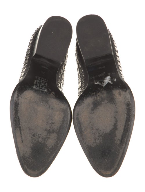 Alexander Wang Leather Studded Accents Boots