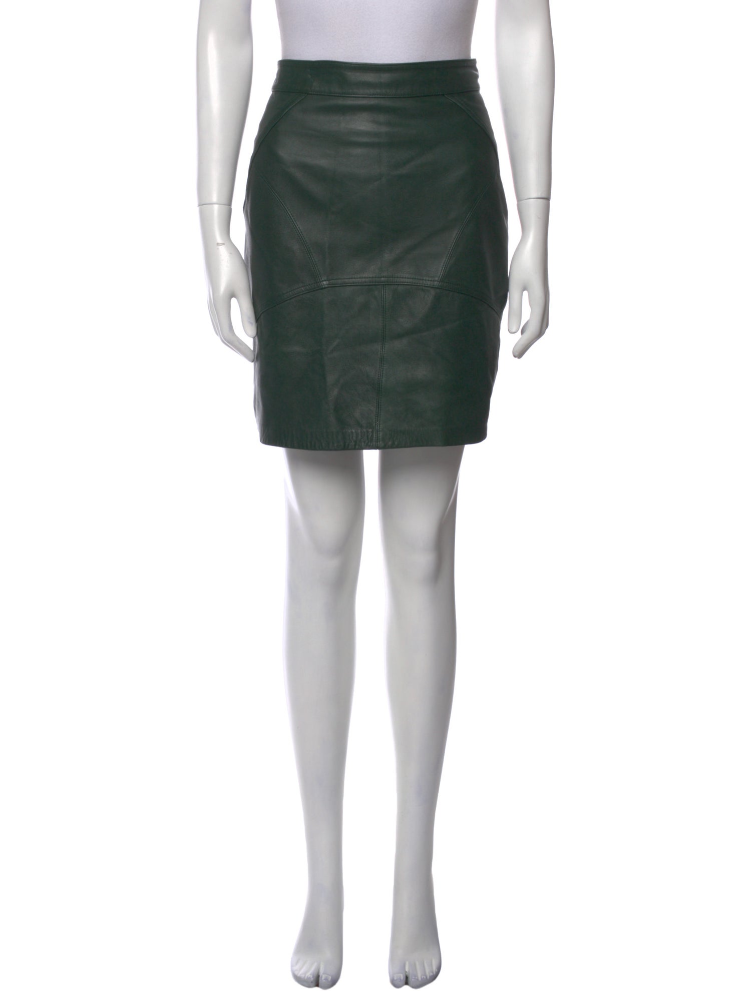Alexander Wang Leather Mini Skirt