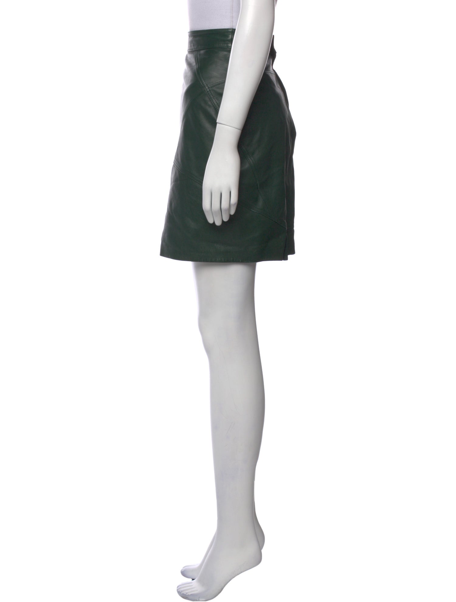 Alexander Wang Leather Mini Skirt