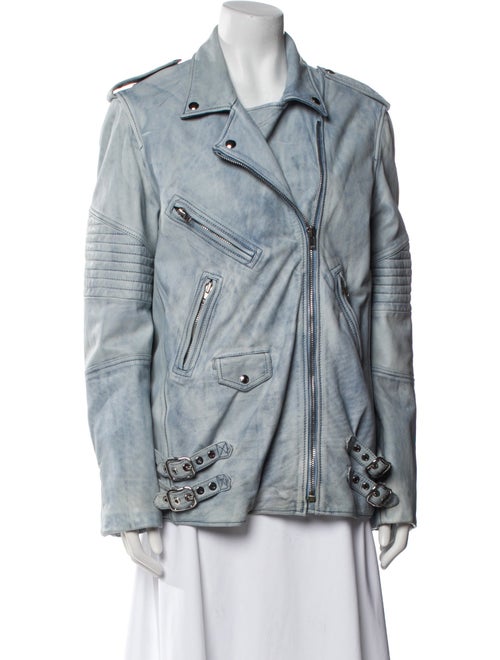 Alexander Wang Faux Leather Biker Jacket