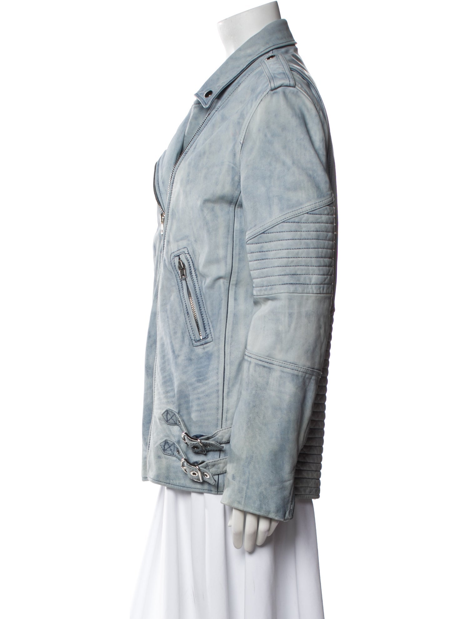 Alexander Wang Faux Leather Biker Jacket