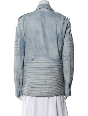 Alexander Wang Faux Leather Biker Jacket