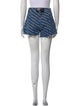 Alexander Wang Striped Mini Shorts