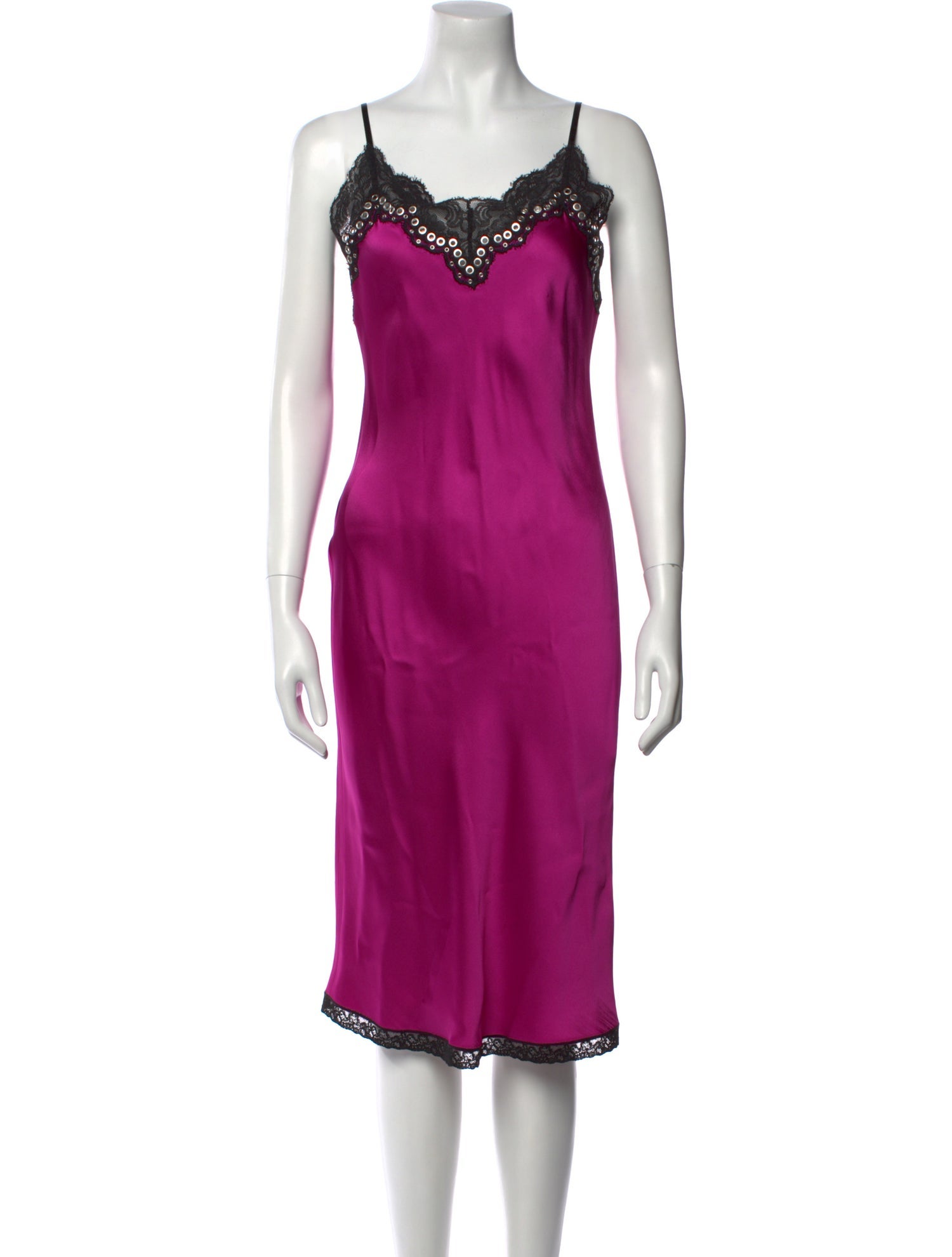 Alexander Wang V-Neck Knee-Length Dress