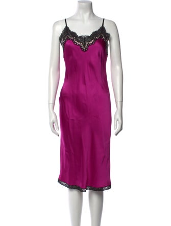 Alexander Wang V-Neck Knee-Length Dress