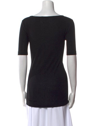 Alexander Wang V-Neck Short Sleeve T-Shirt