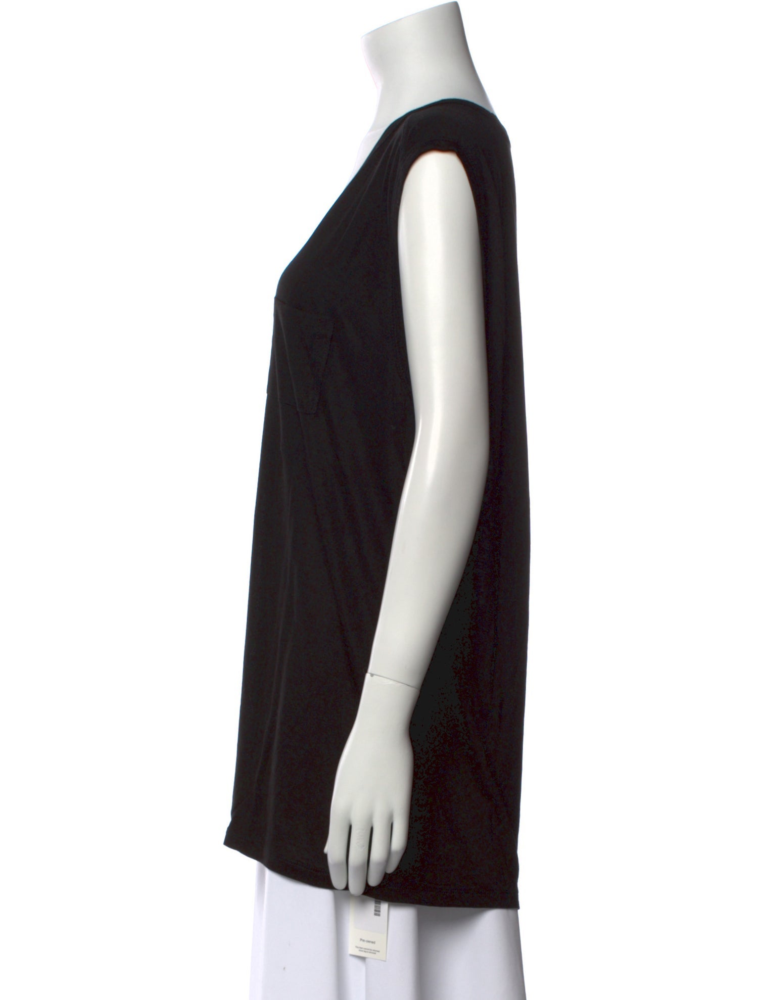 Alexander Wang Scoop Neck Sleeveless T-Shirt