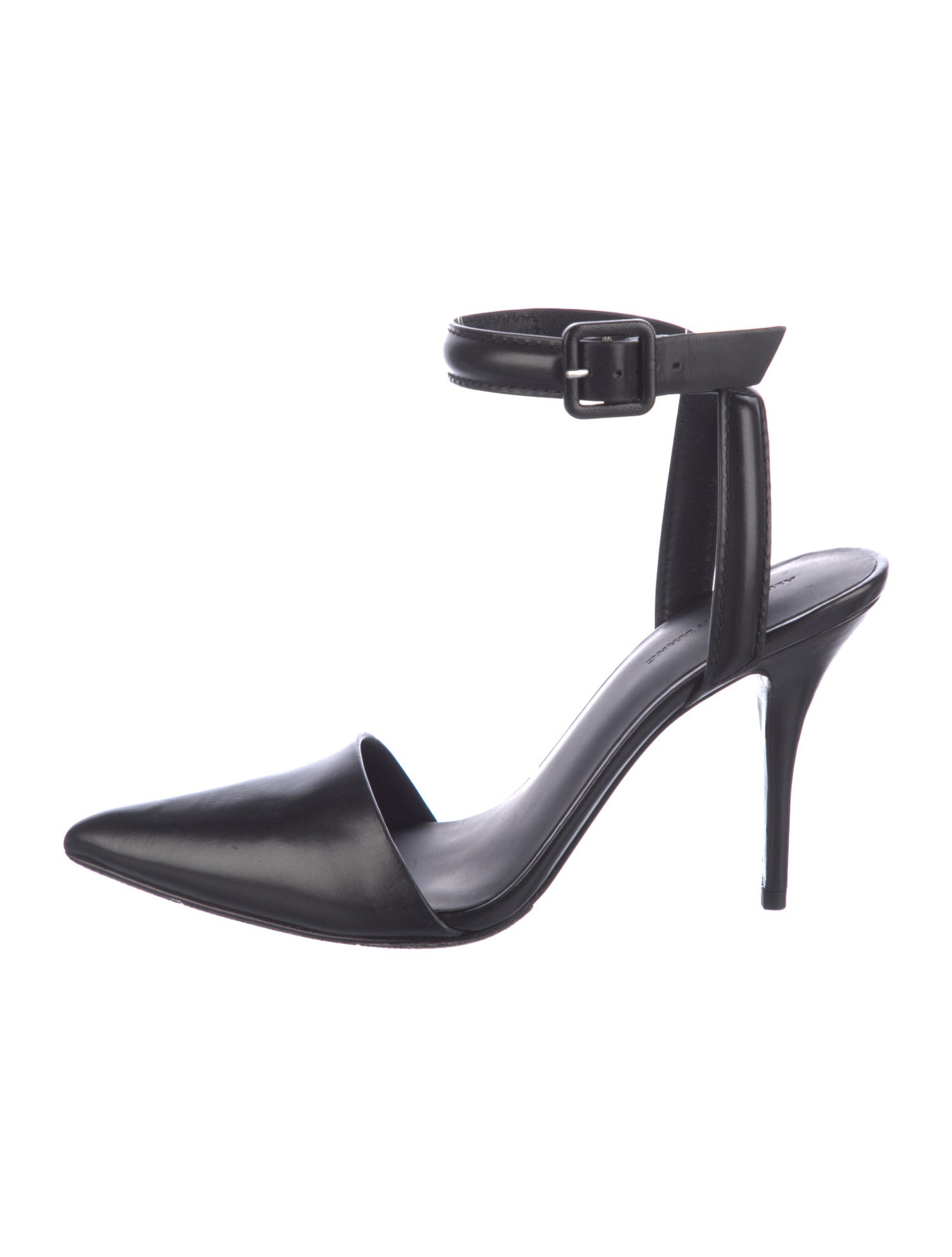 Alexander Wang Leather D'Orsay Pumps
