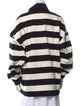 Alexander Wang Striped Mock Neck Sweater