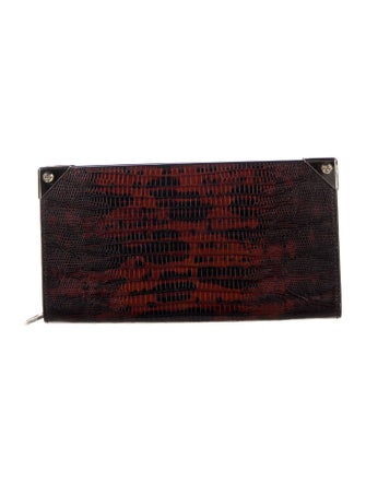 Alexander Wang Lizard Printed Wallet