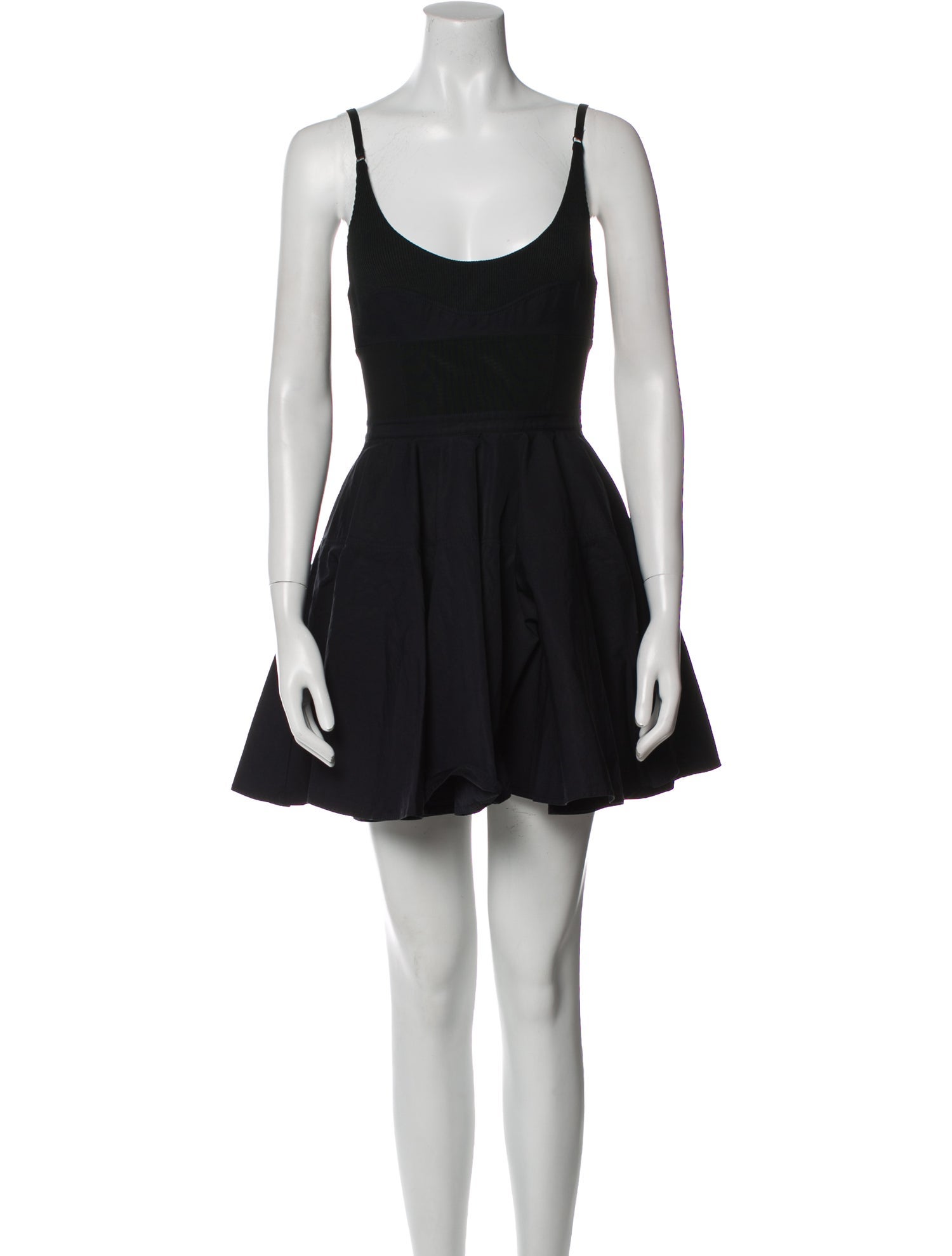 Alexander Wang Scoop Neck Mini Dress