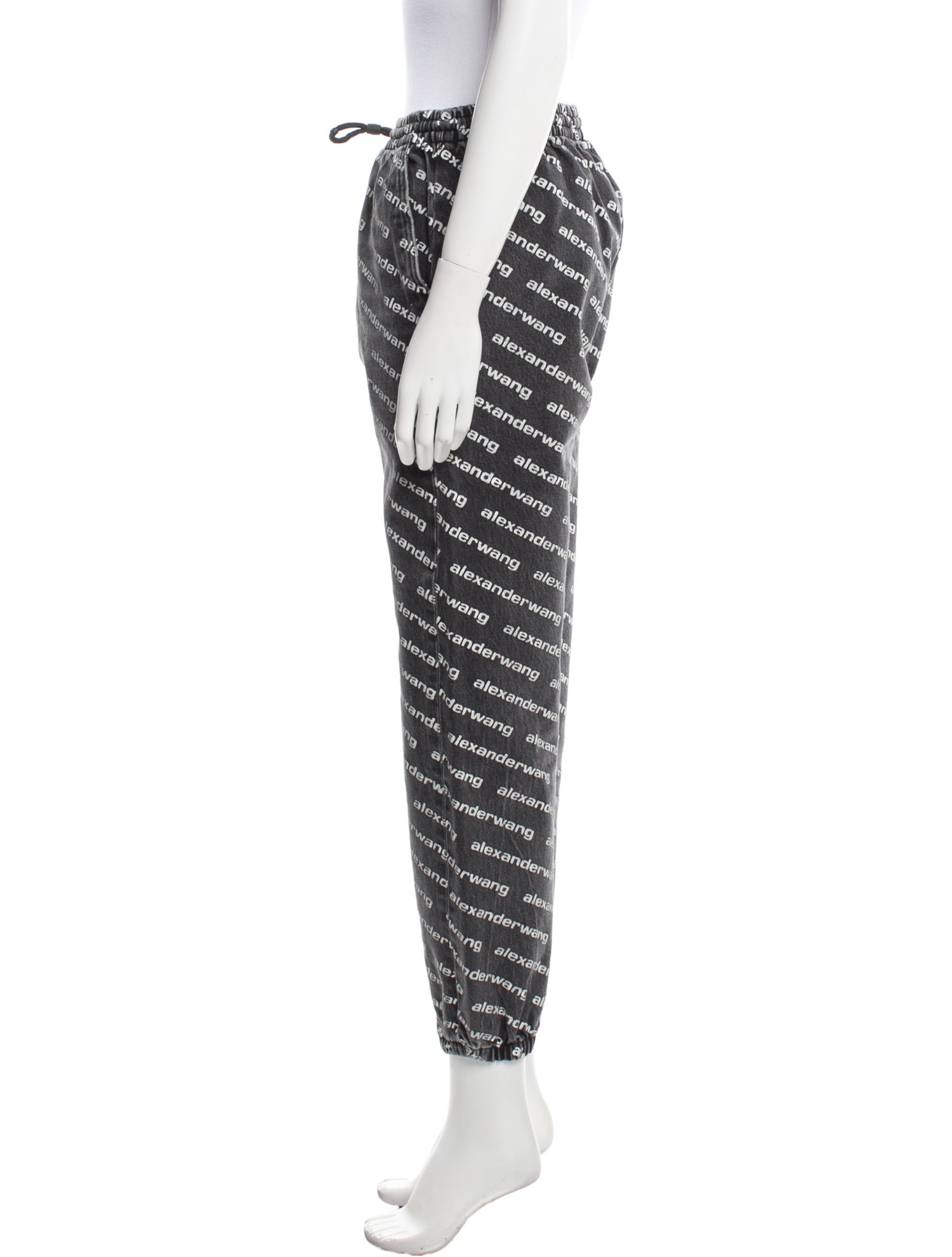 Alexander Wang Striped Skinny Leg Pants