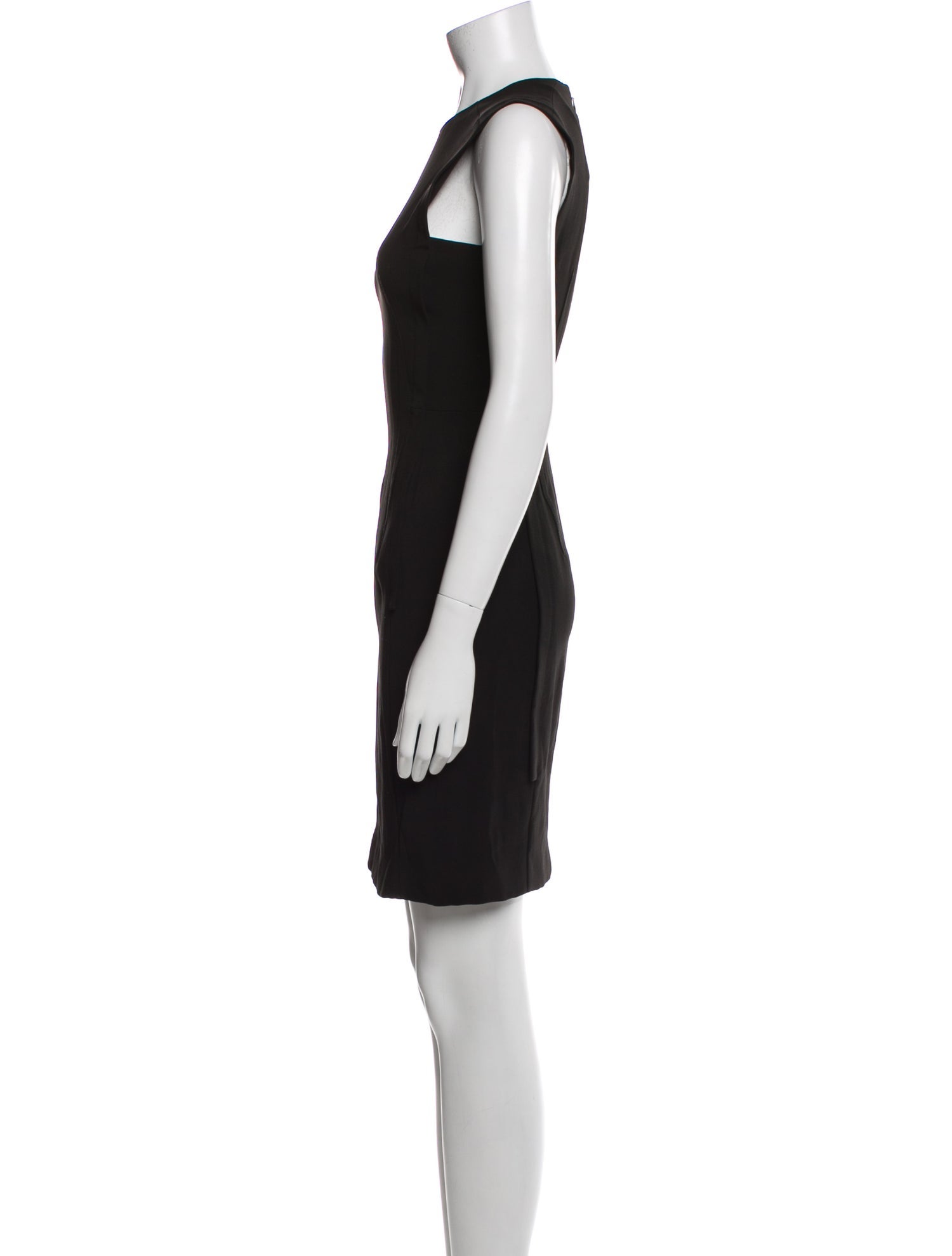 Alexander Wang Crew Neck Knee-Length Dress