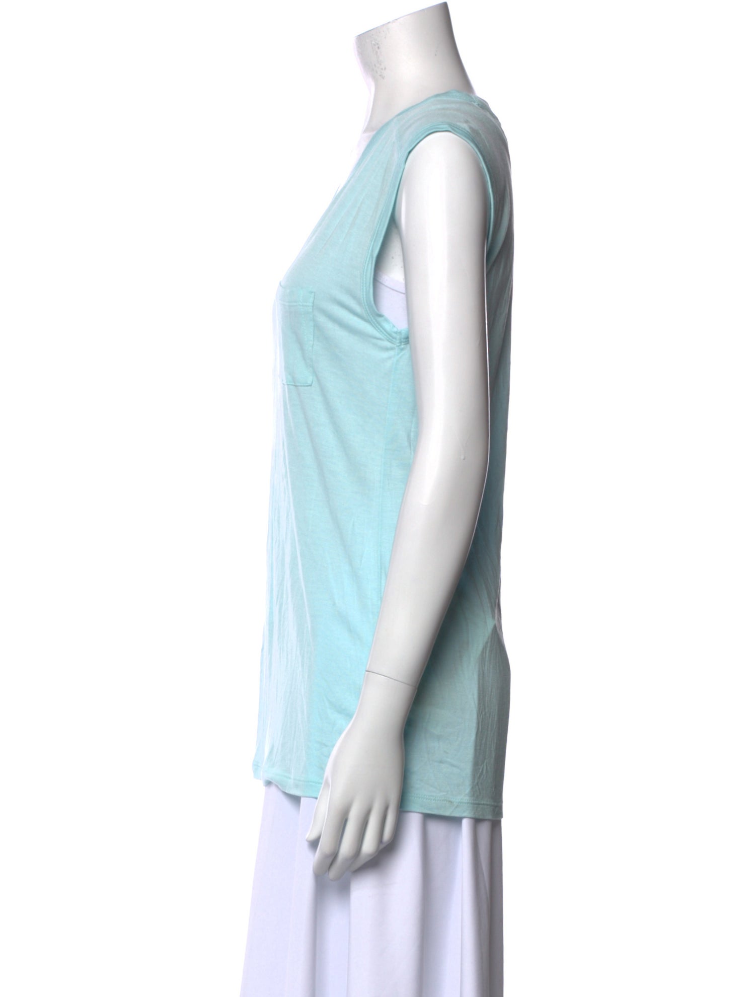Alexander Wang Scoop Neck Sleeveless T-Shirt w/ Tags