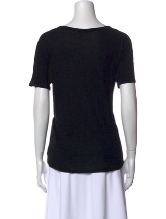 Alexander Wang Scoop Neck Short Sleeve T-Shirt