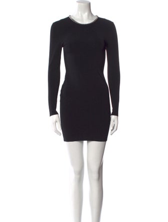 Alexander Wang Crew Neck Mini Dress