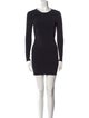 Alexander Wang Crew Neck Mini Dress