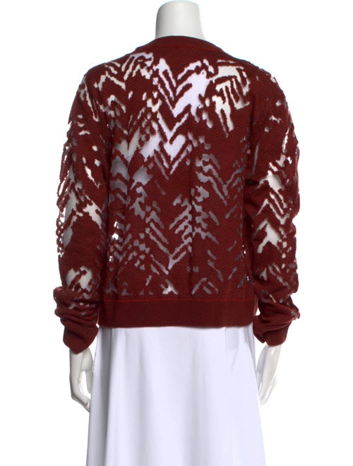 Alexander Wang Merino Wool Printed Sweater