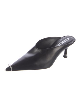Alexander Wang Leather Mules