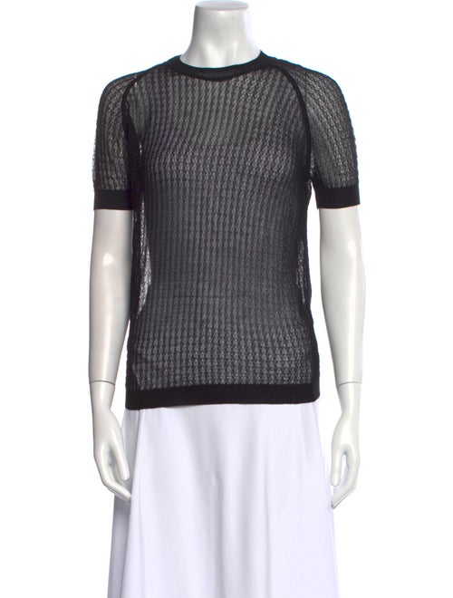 Alexander Wang Crew Neck Short Sleeve Top