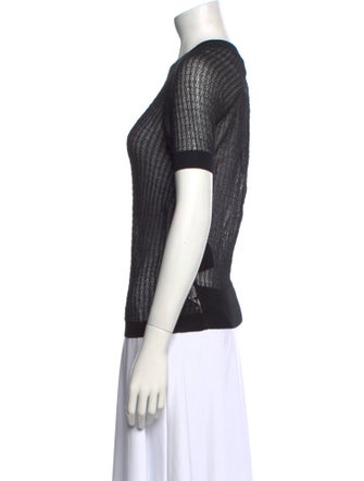 Alexander Wang Crew Neck Short Sleeve Top
