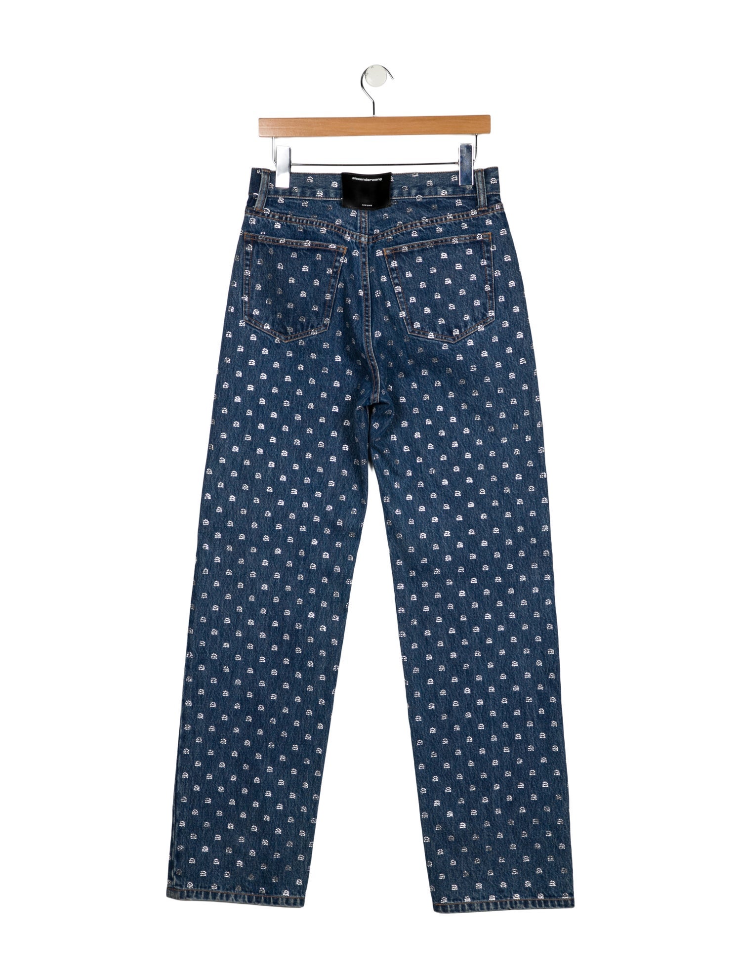 Alexander Wang High-Rise Wide Leg Jeans