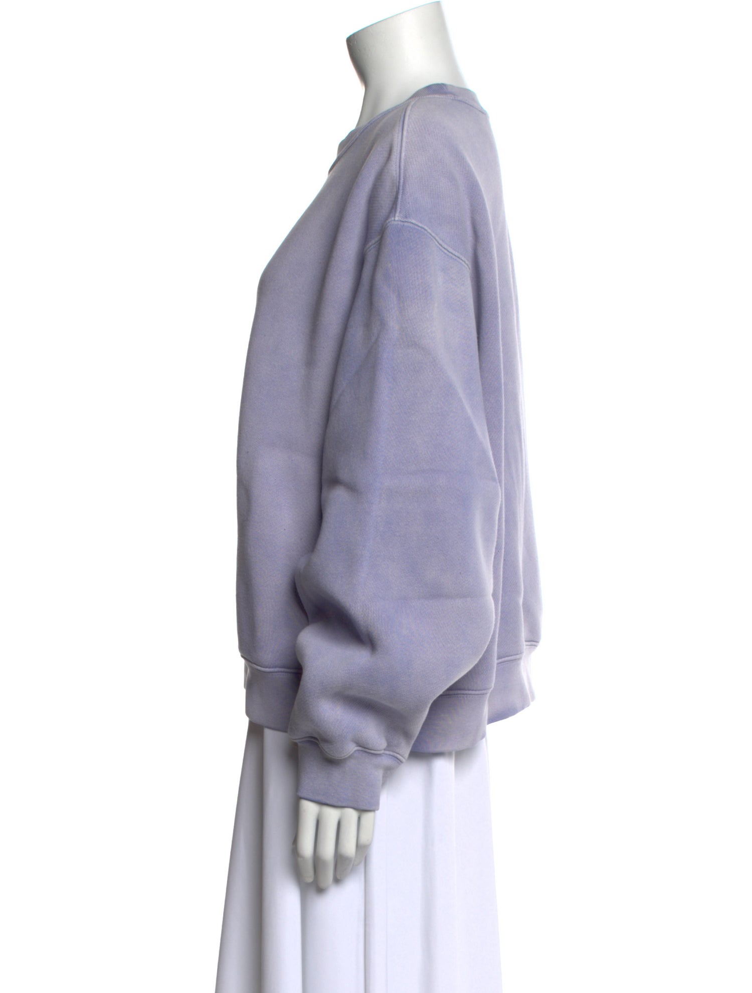 Alexander Wang Crew Neck Long Sleeve Sweatshirt