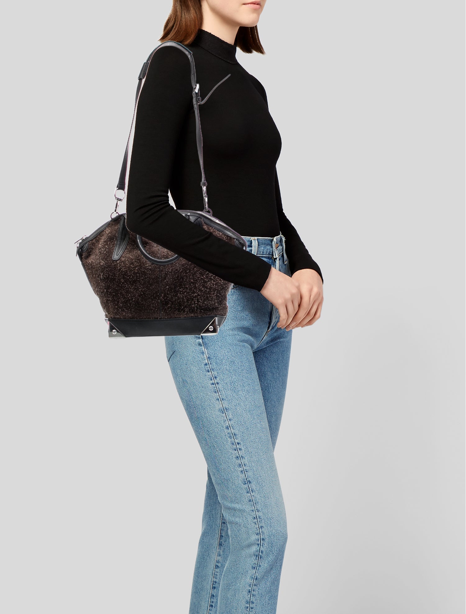 Alexander Wang Wool Top Handle Bag