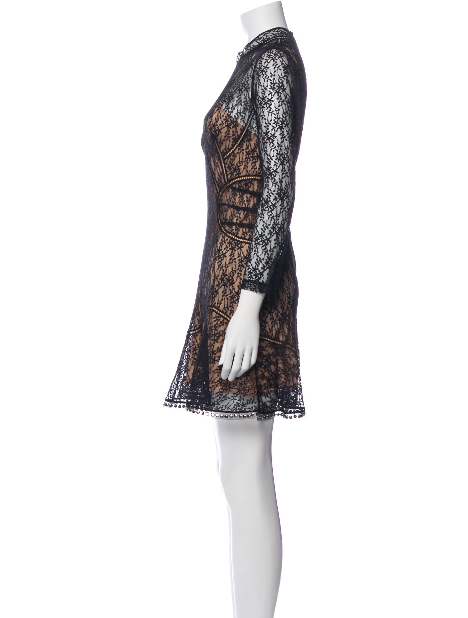 Alexander Wang Lace Pattern Mini Dress