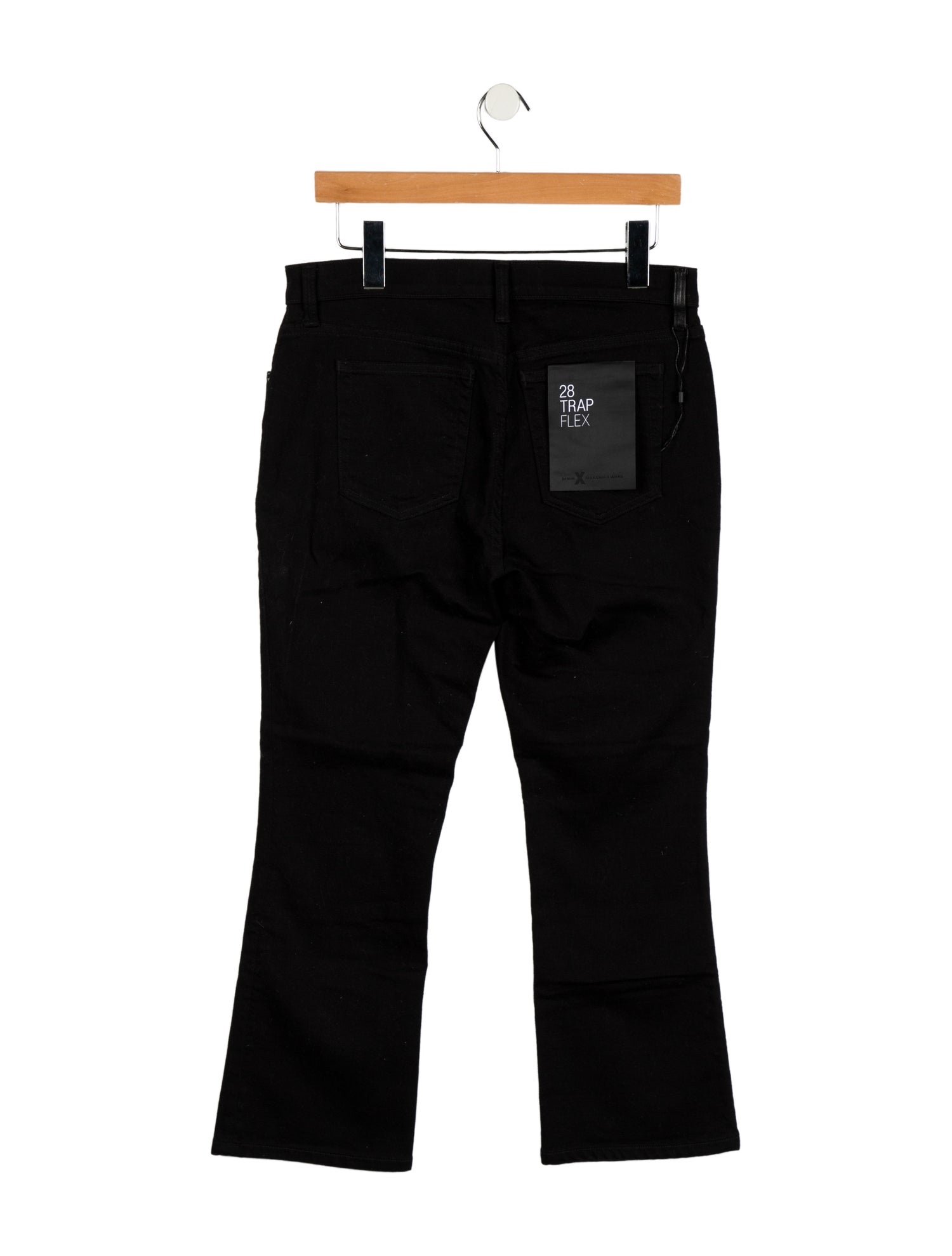 Alexander Wang Mid-Rise Straight Leg Jeans