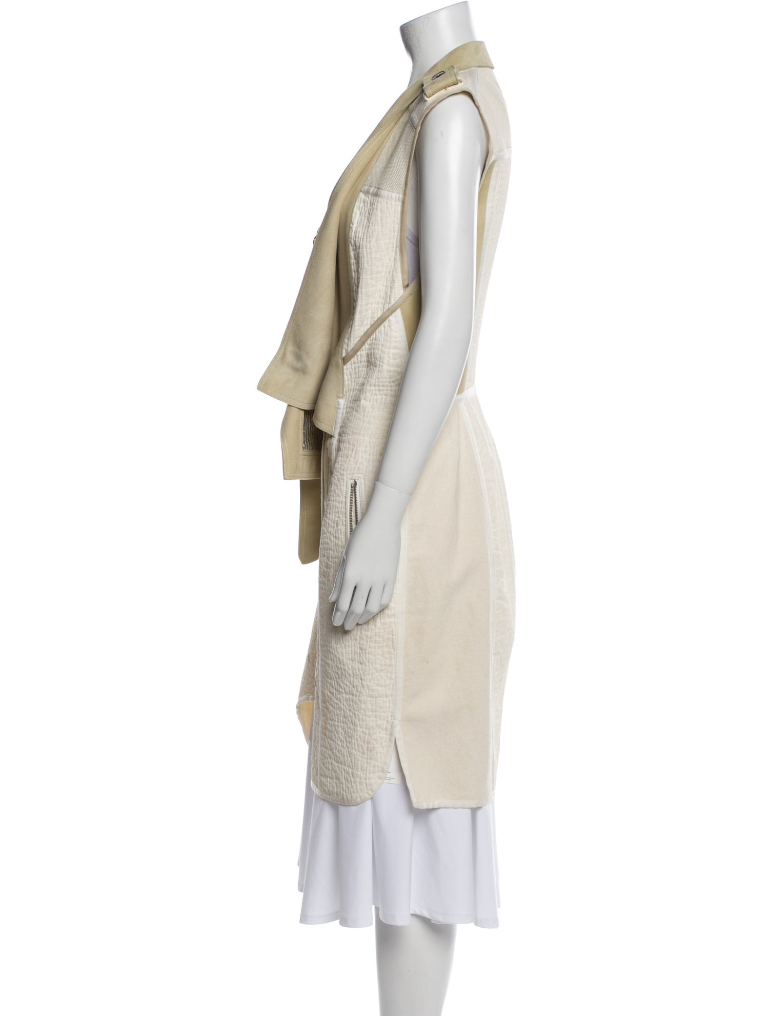 Alexander Wang Colorblock Pattern Vest