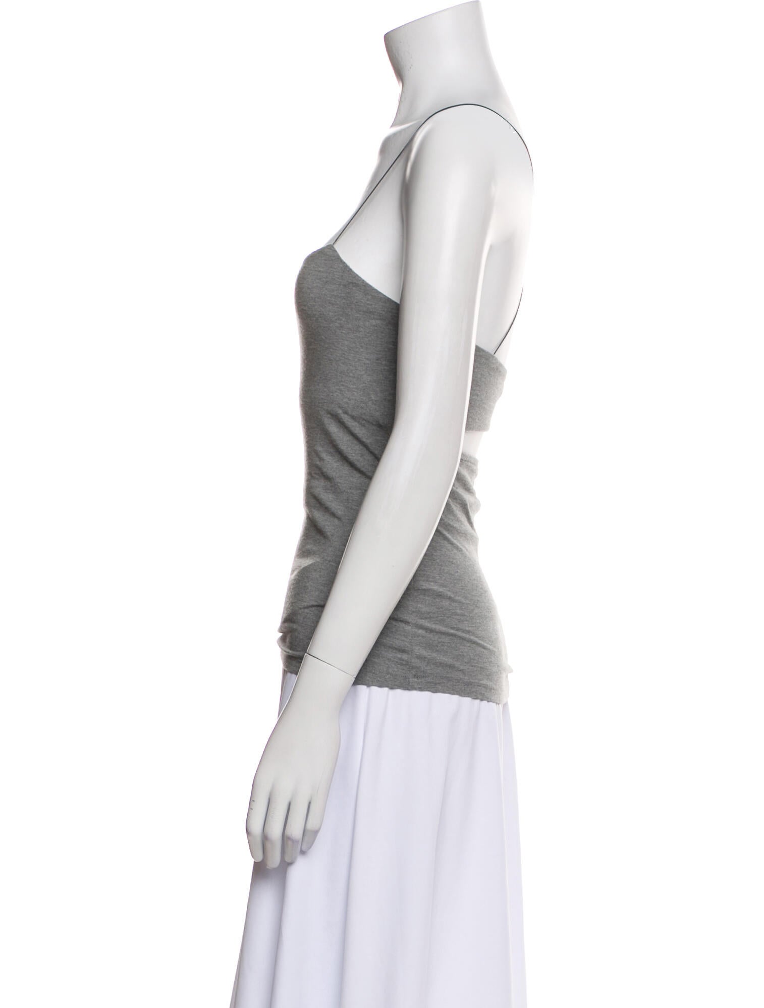 T by Alexander Wang Square Neckline Sleeveless Top