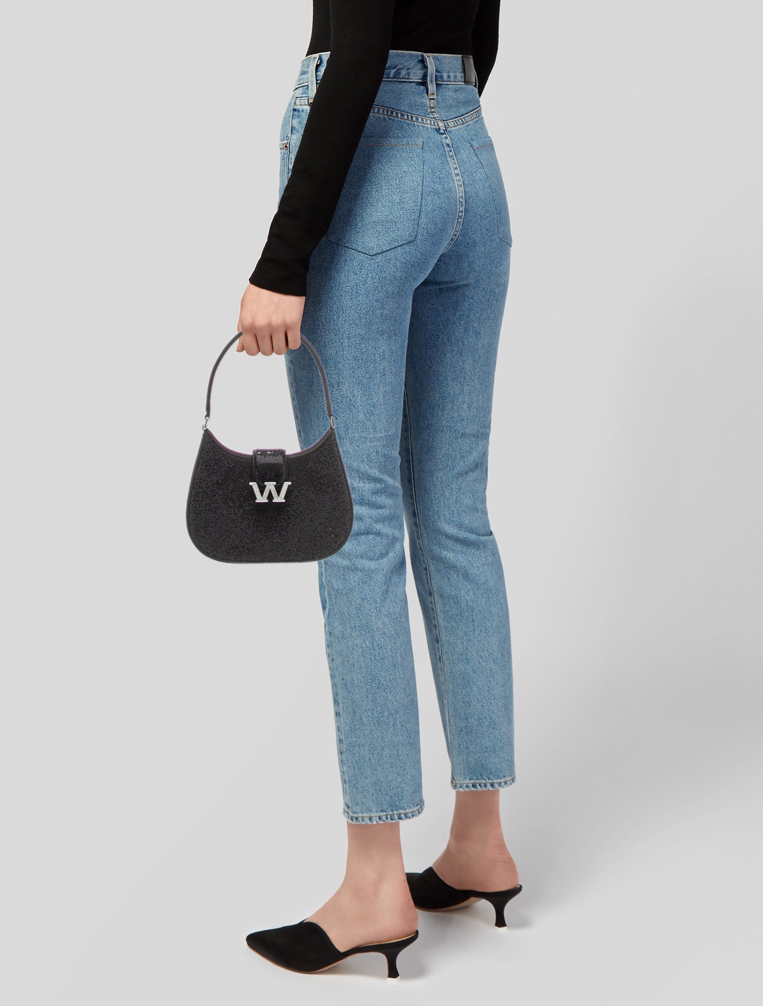 Alexander Wang Crystal Shoulder Bag