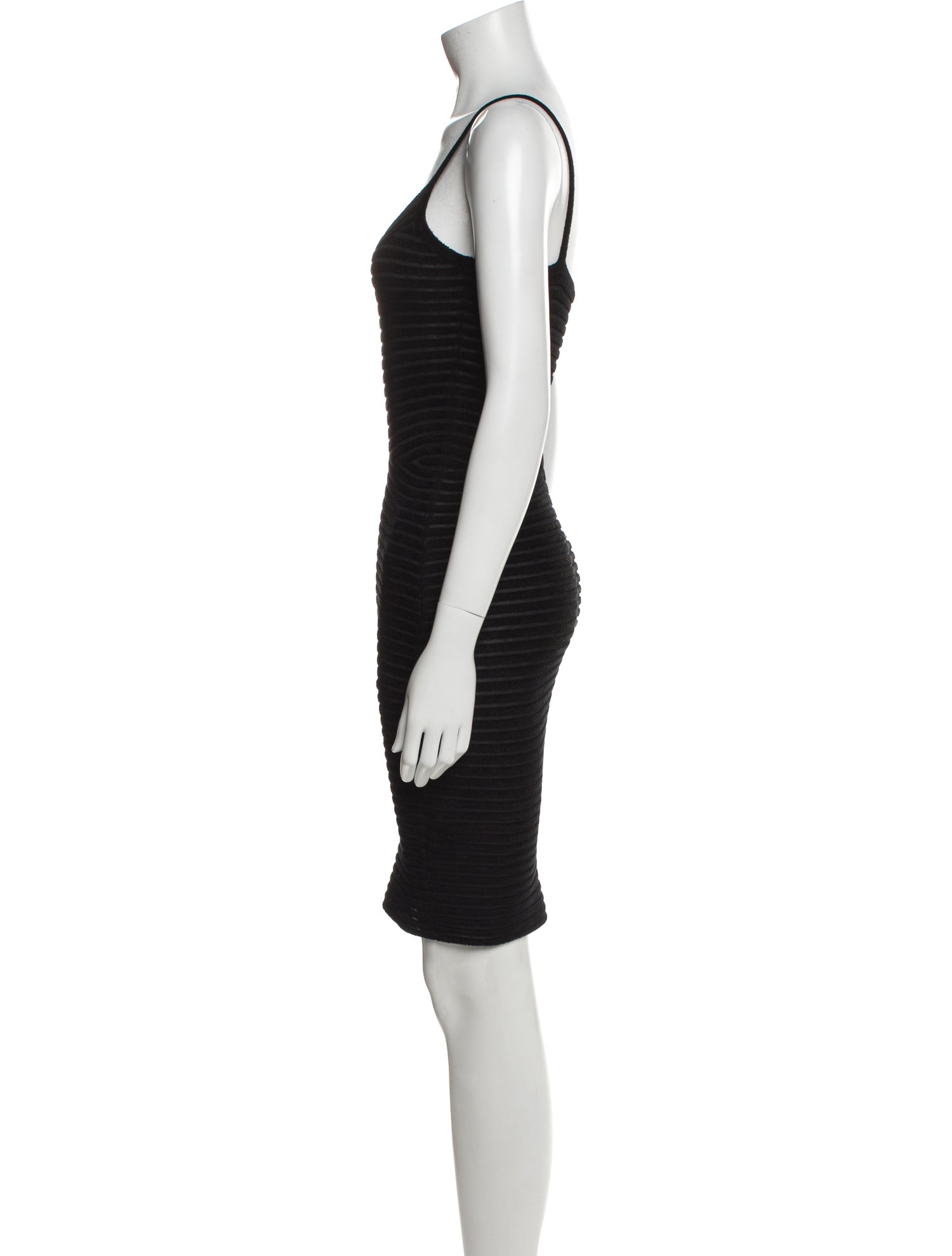 Alexander Wang V-Neck Knee-Length Dress