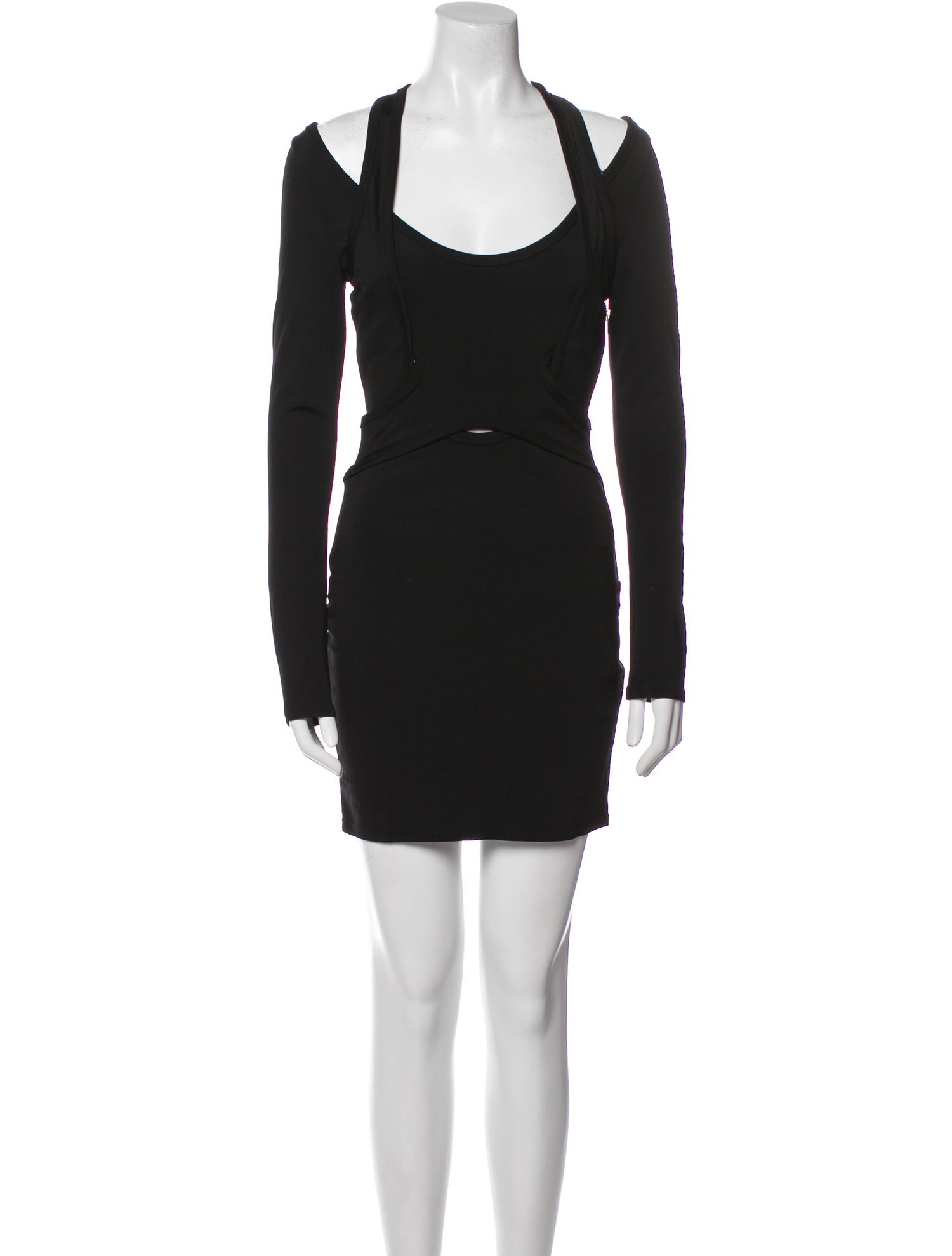 Alexander Wang Scoop Neck Mini Dress