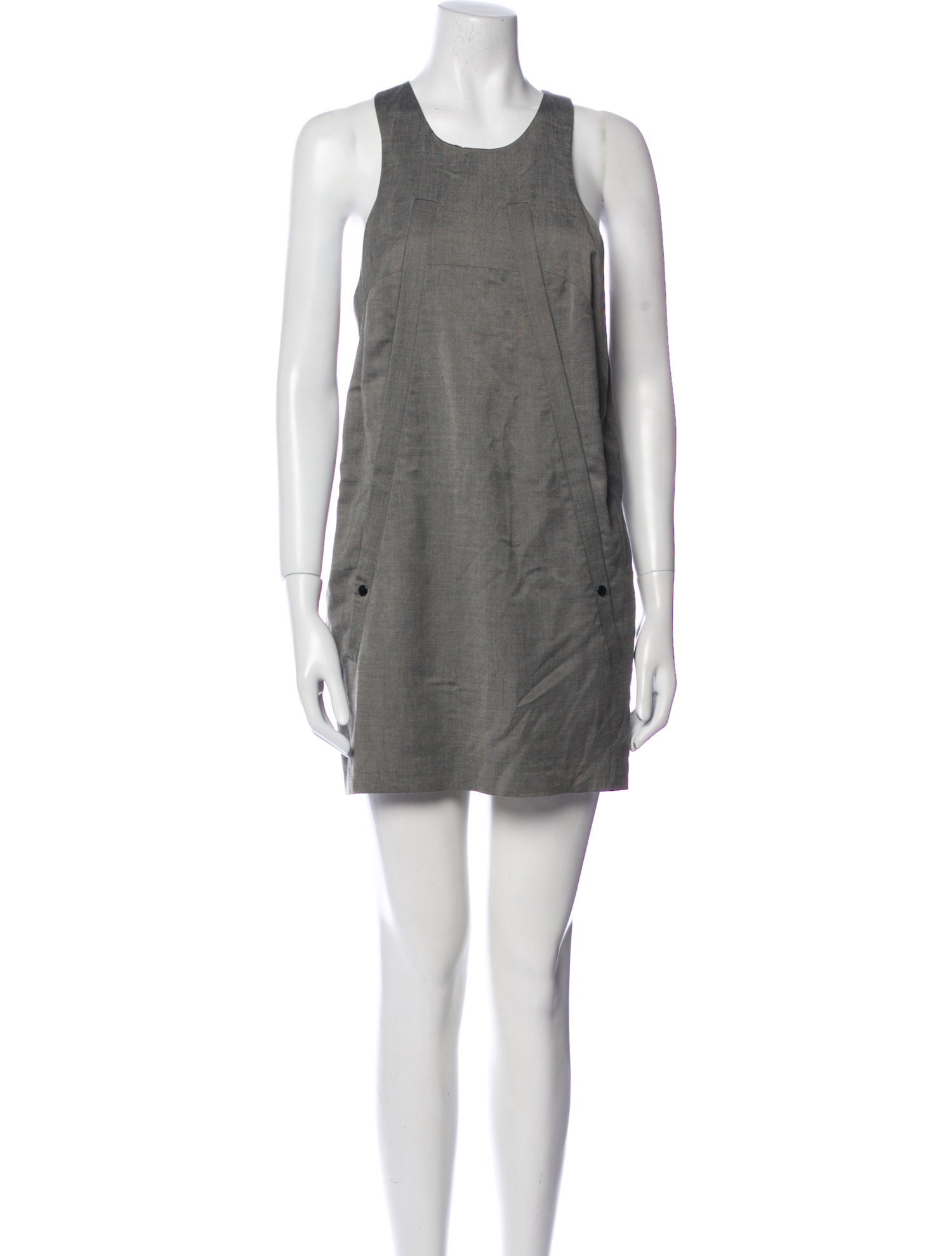 Alexander Wang Scoop Neck Mini Dress