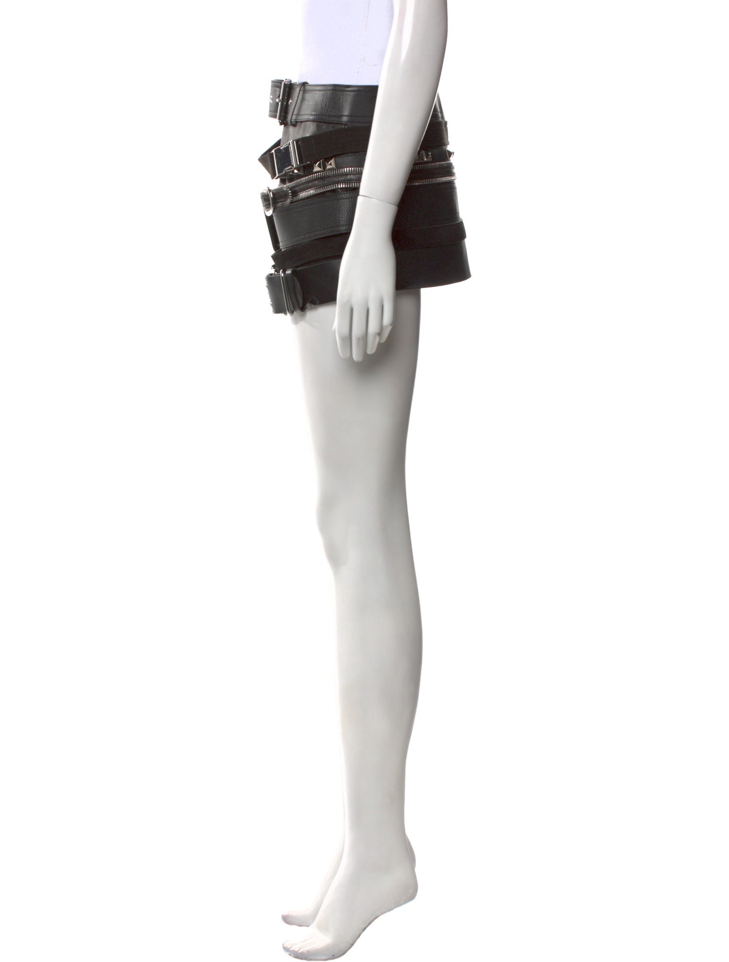 Alexander Wang Calfskin Mini Skirt