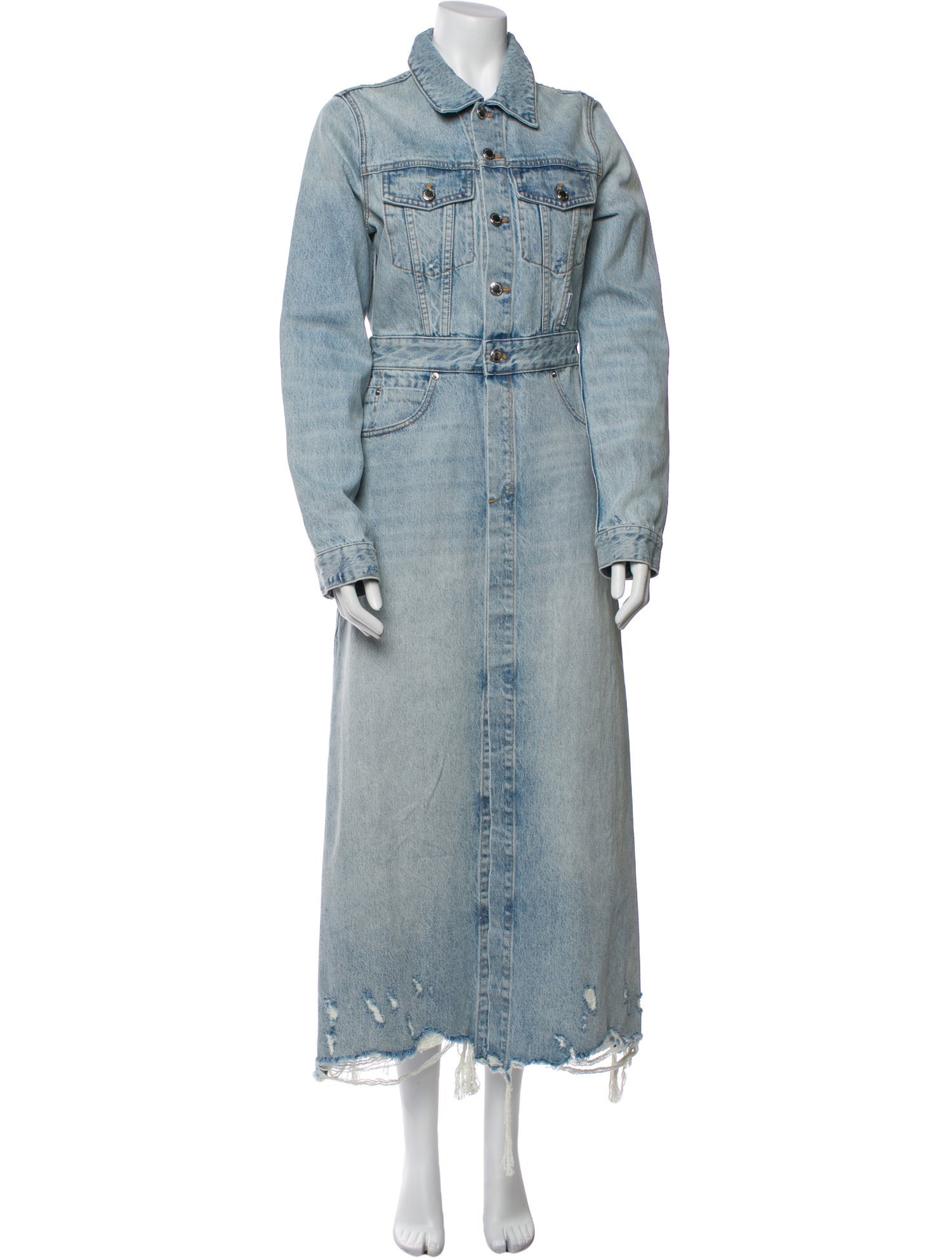 Alexander Wang Printed Trench Coat