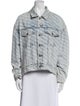 Alexander Wang Printed Denim Jacket