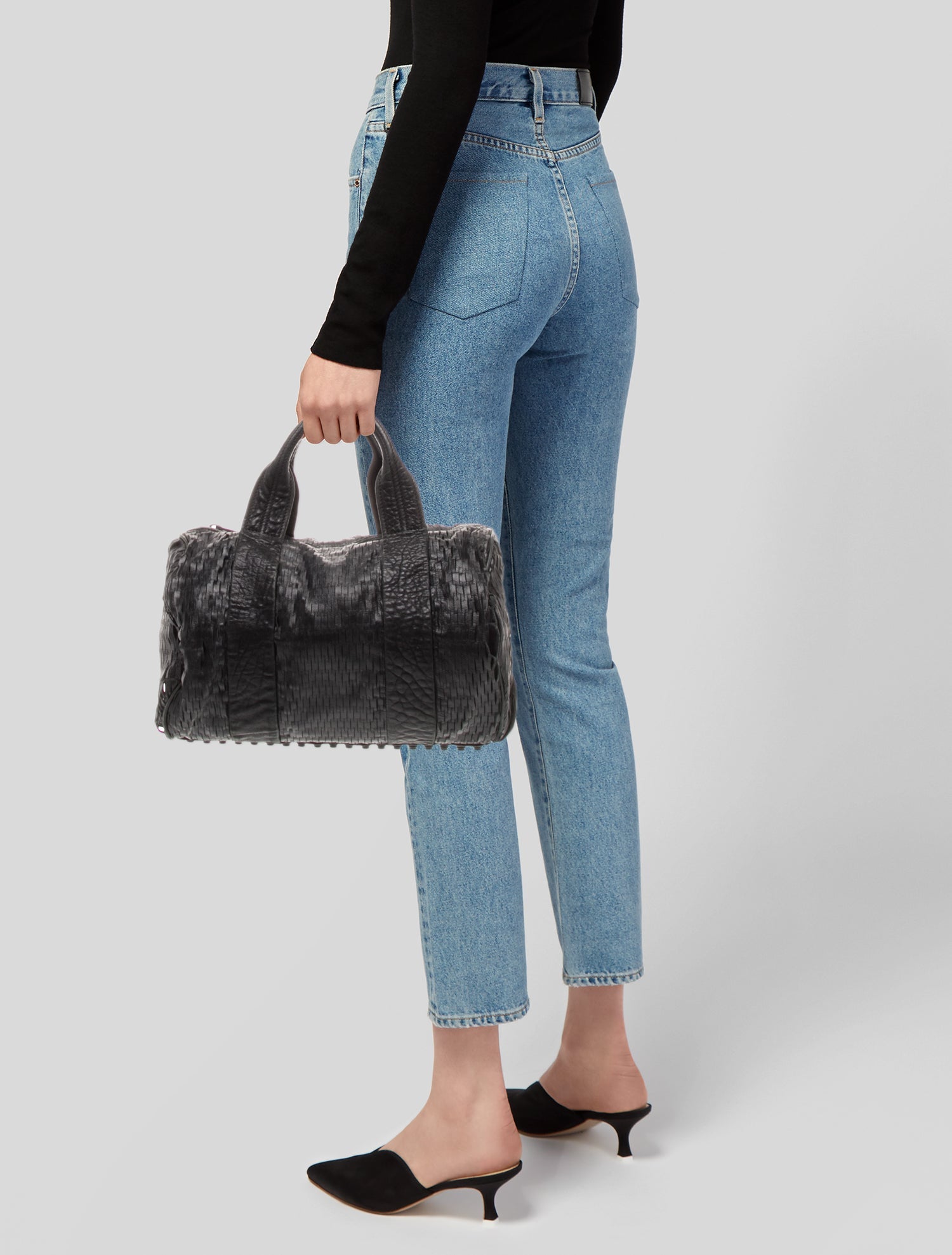 Alexander Wang Leather Top Handle Bag
