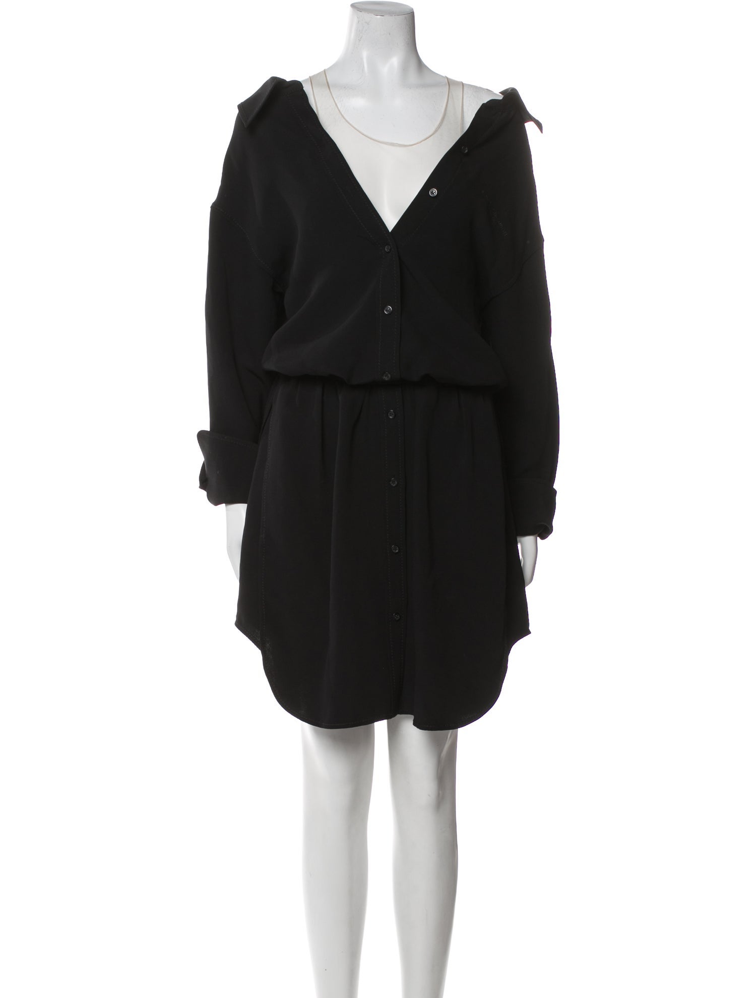 Alexander Wang Silk Knee-Length Dress