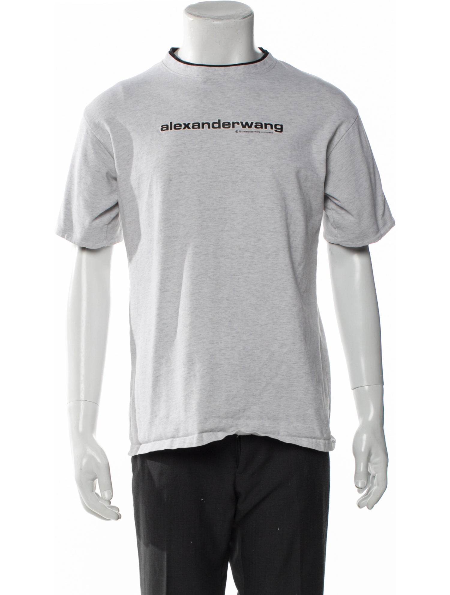 Alexander Wang Graphic Print Crew Neck T-Shirt