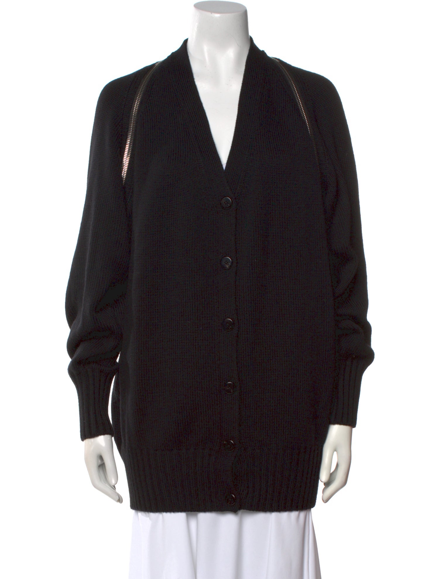 Alexander Wang Merino Wool V-Neck Sweater