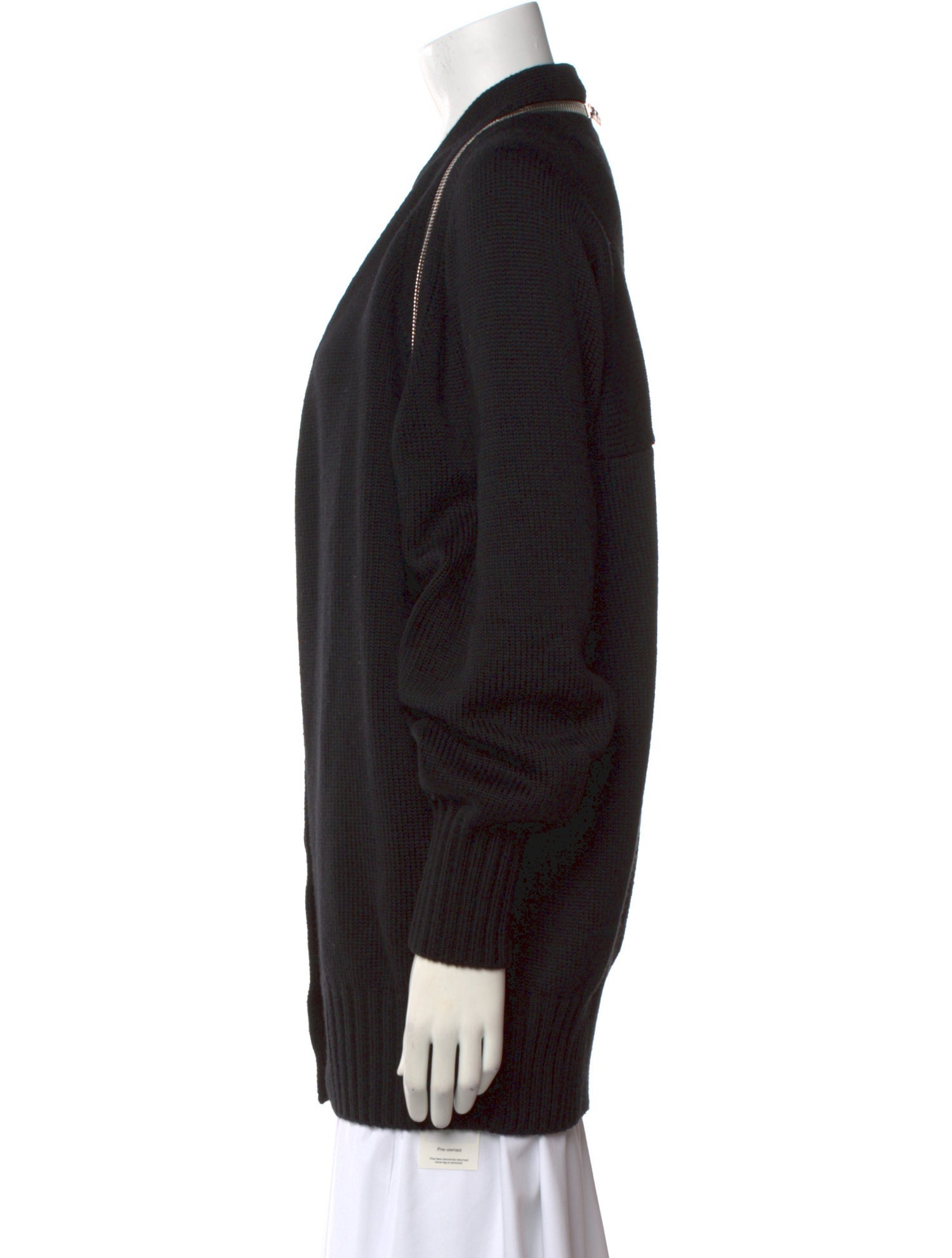 Alexander Wang Merino Wool V-Neck Sweater