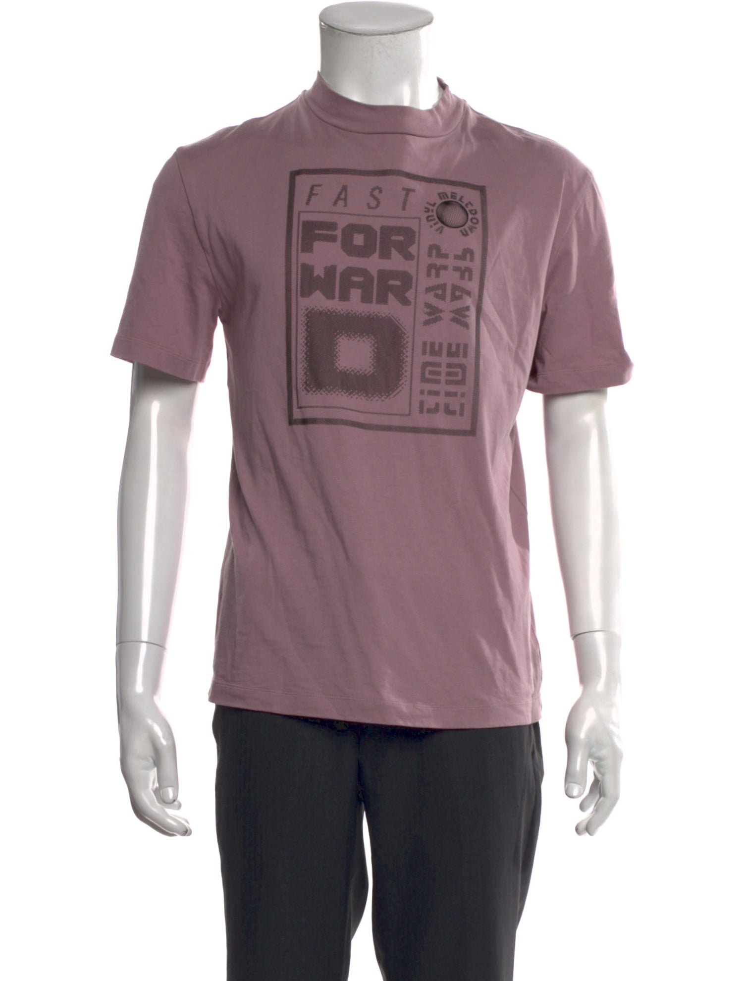 Alexander Wang Graphic Print Crew Neck T-Shirt