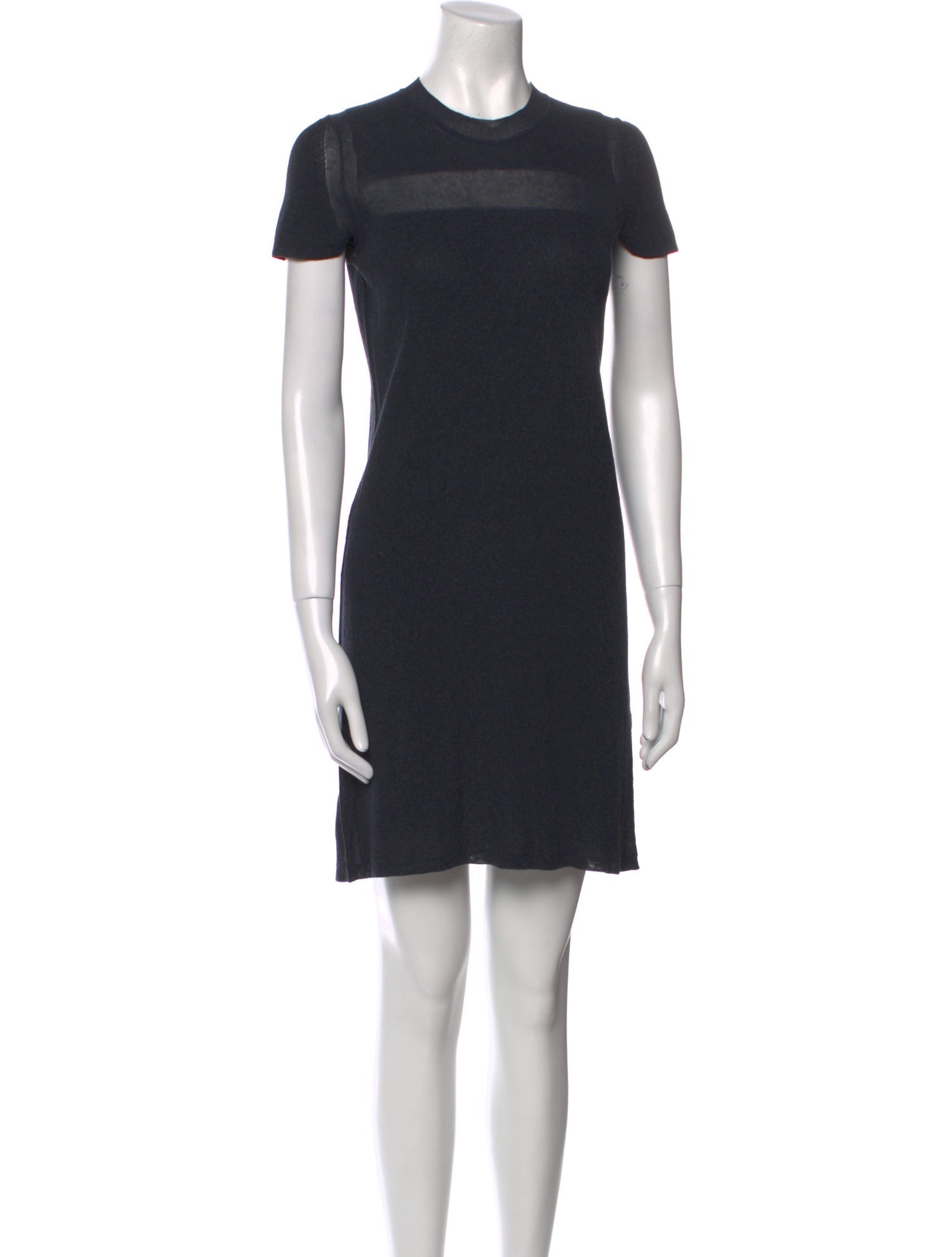 Alexander Wang Crew Neck Mini Dress