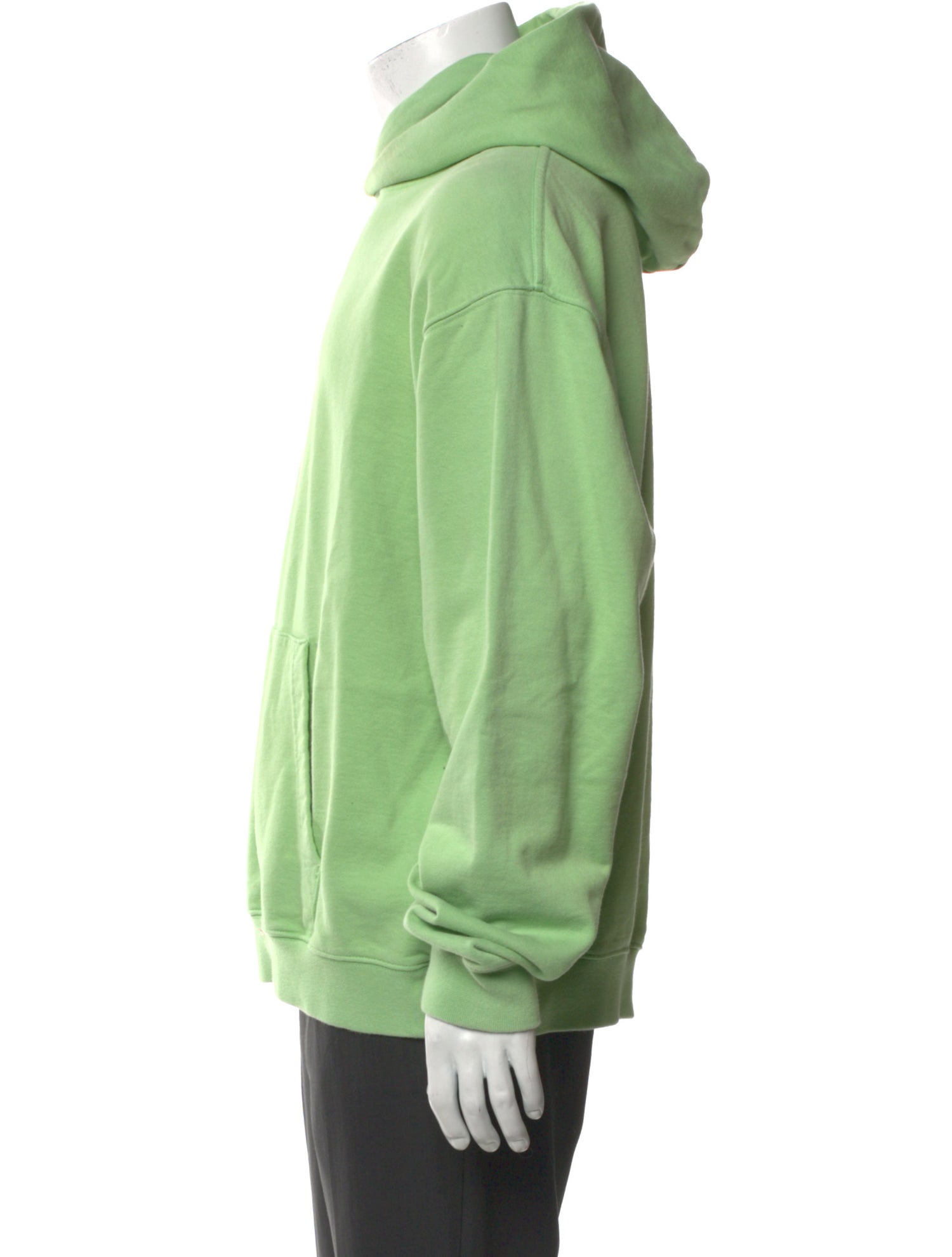 Alexander Wang Garment Dyed Logo Popover Graphic Print Hoodie
