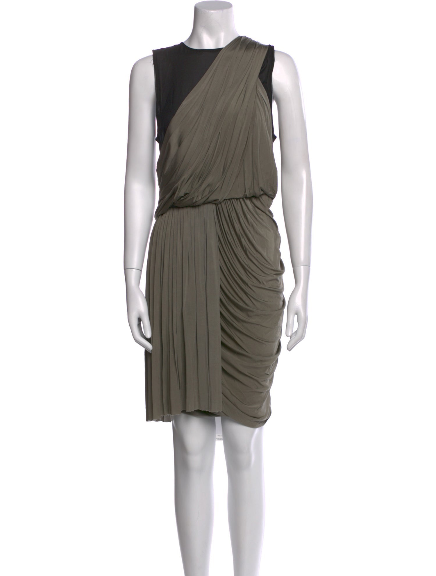Alexander Wang Crew Neck Knee-Length Dress